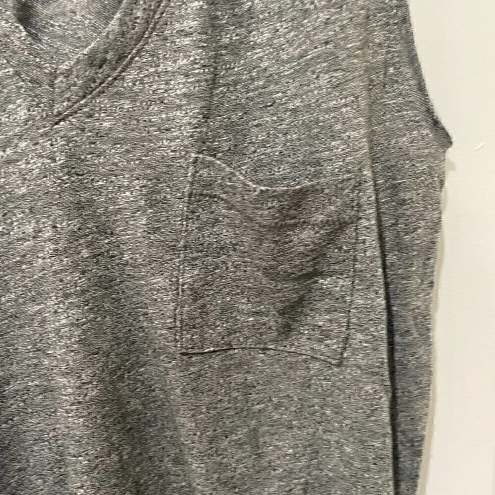 Madewell Heather Grey Casual Tank Top - Picture 4 of 5